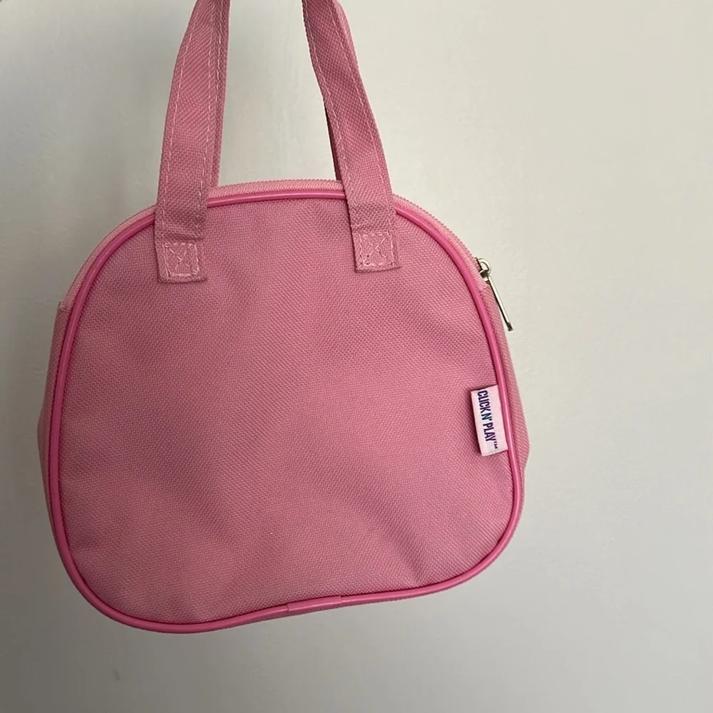 Pink small kids bag